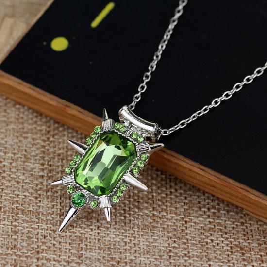 Once upon a time Necklace wicked witch Zelina Glinda Green Necklace/