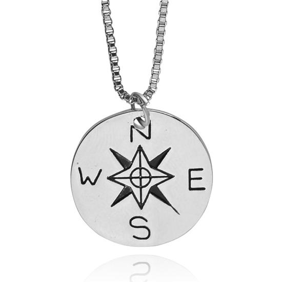 Compass Star Necklace/