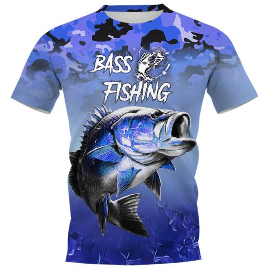 Bass Fishing Adventure Lifestyle T shirt /