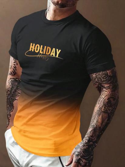Happy Holiday (3) Adventure Lifestyle T shirt/