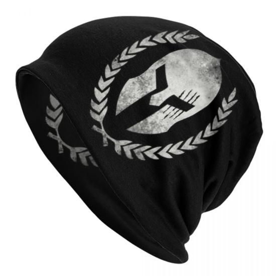 Dark Spartan Helmet,Beanies,Unisex,Caps,Bonnet ,Hats