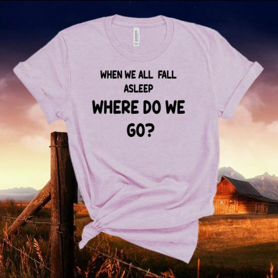 Billie Eilish T shirt,Lyric Music T-Shirt,Fan Gift/
