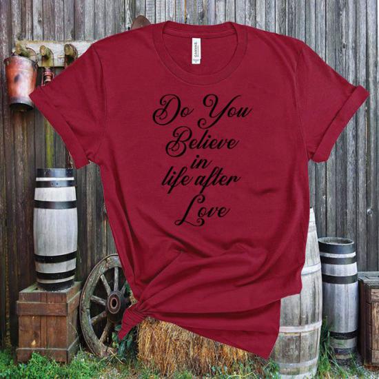 Cher Tshirt,Do You Believe in Life After Love T-Shirt/