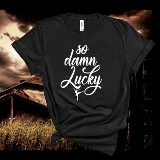 Dave Matthews Band Tshirt,So Damn Lucky Tshirt/
