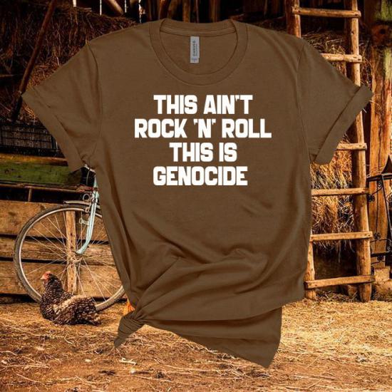David Bowie Tshirt,This Ain’t Rock n Roll, this is Genocide T Shirt/