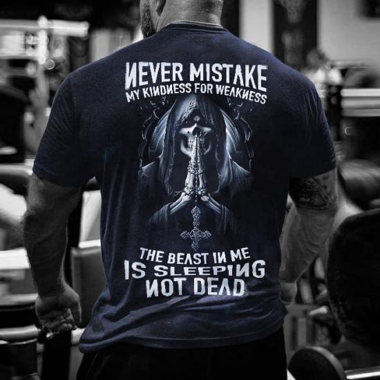 Never Mistake Blue Tshirt/