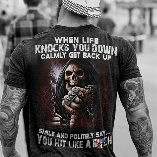 When Life Knocks Tshirt/