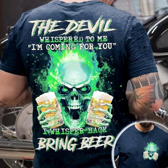 Bring Beer Blue Tshirt/