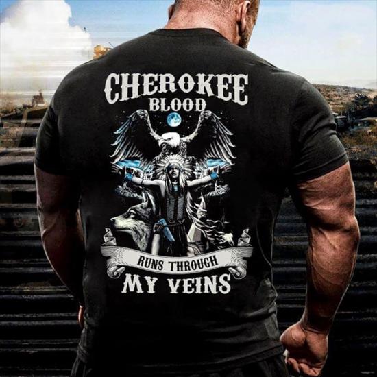 Cherokee Blood Tshirt