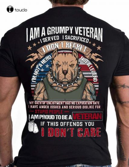 Grumpy Veteran Tshirt