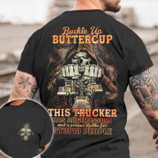 Anger and Trucker Tshirt/