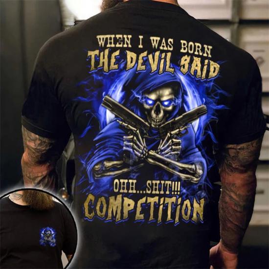 Competition with Devil Tshirt/