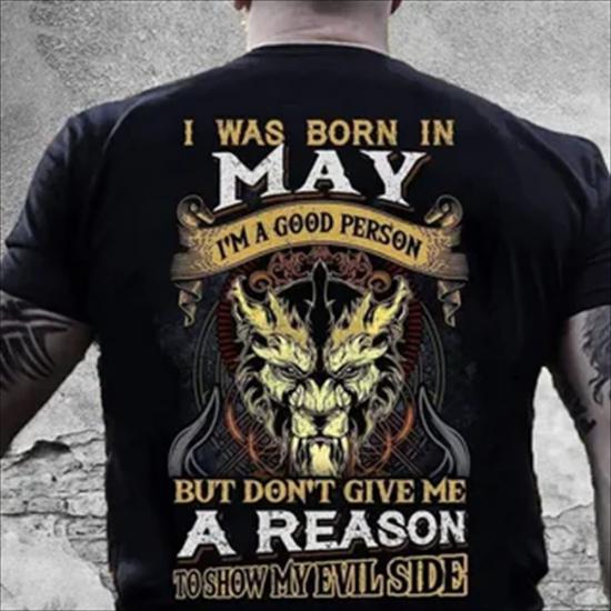 Born in May Tshirt