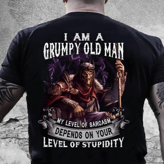 Grumpy Old Man Tshirt