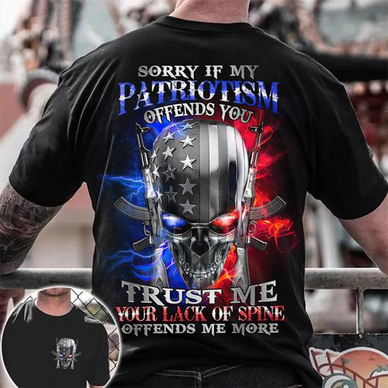 My Patriotism,Black Tshirt