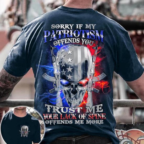 My Patriotism,Blue Tshirt
