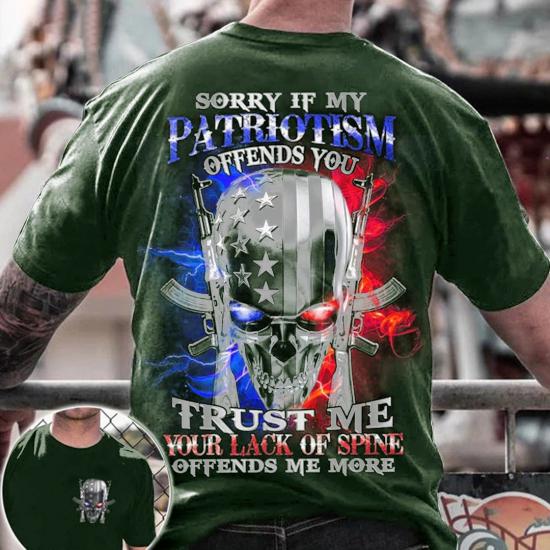 My Patriotism,Green Tshirt/