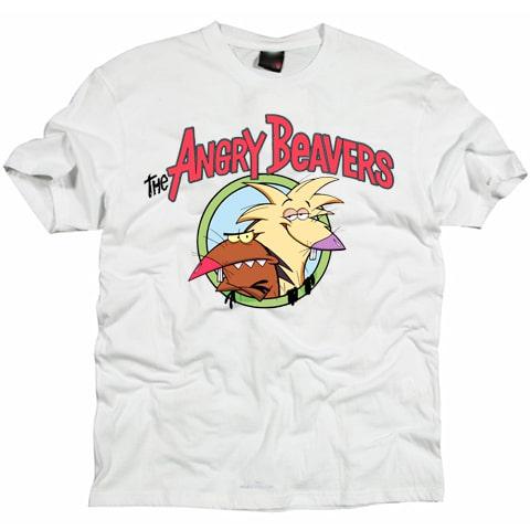 2 Angry Beavers Cartoon T shirt/