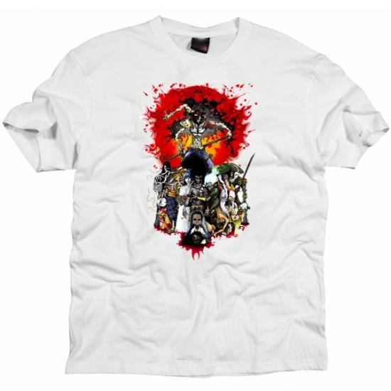 Afro Samurai Cartoon T shirt  /