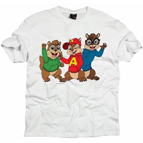 Alvin Chipmunks Cartoon T shirt /