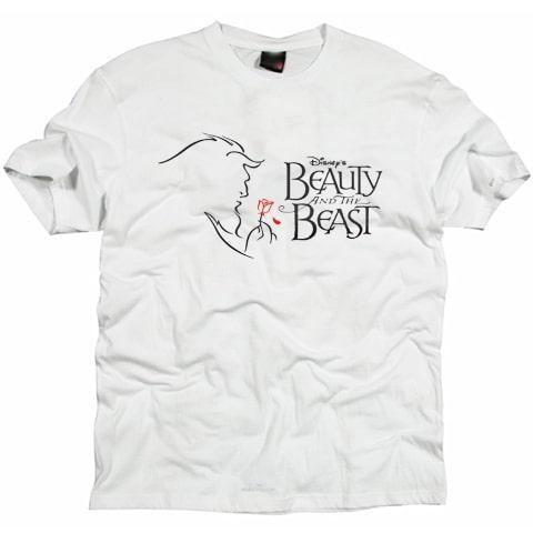 Beauty and the Beast Cartoon T shirt