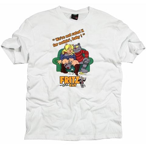 Fritz the Cat Retro Cartoon T shirt /