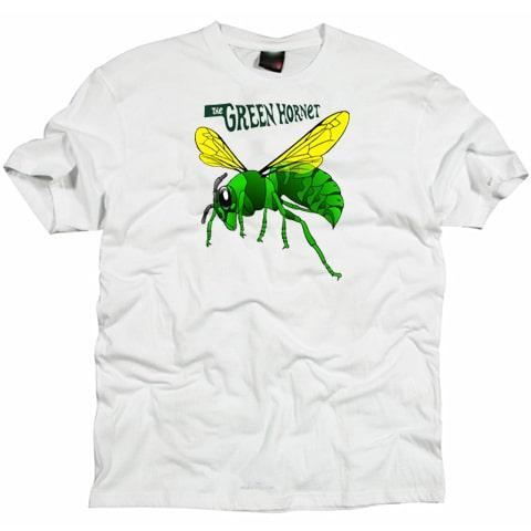 Green Hornet Cartoon Retro T shirt