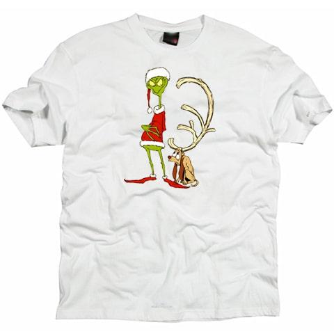 Grinch Cartoon Retro T shirt