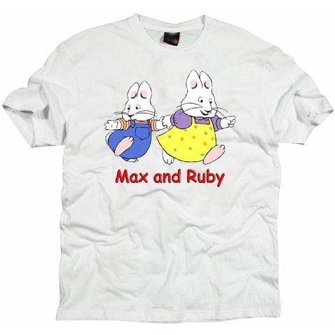 Max and Ruby Cartoon T shirt