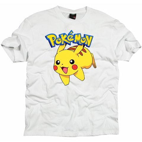 Pokemon Pikachu Cartoon T shirt