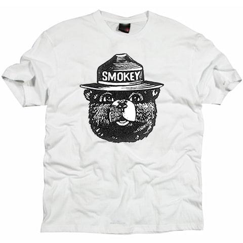 Smokey Bear Cartoon T shirt