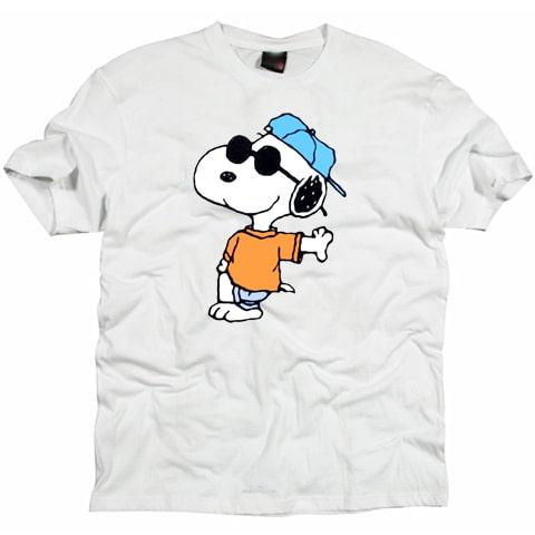 Snoopy Peanuts Cool Boy Cartoon T shirt