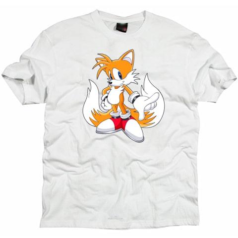 Sonic the Hedgehog Fox Cartoon T shirt