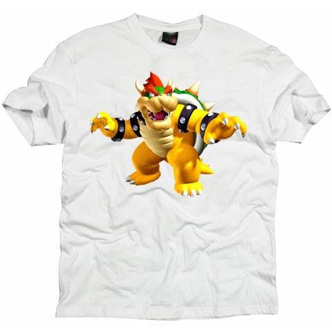 Super Mario Bowser Cartoon T shirt