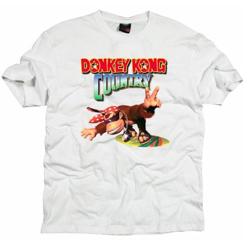 Super Mario Funky Kong Cartoon T shirt