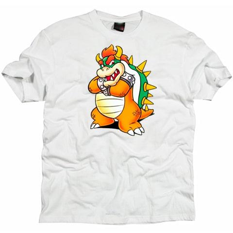 Super Mario Nintendo Bowser Smw Cartoon T shirt