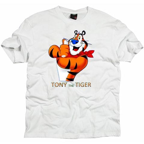 Tony The Tiger Cartoon T shirt