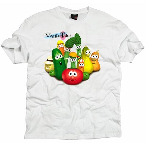 Veggietales Cartoon T shirt/