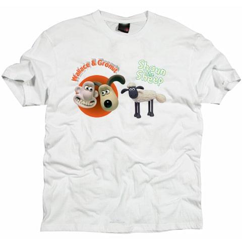 Wallace and Gromit Vintage Cartoon T shirt