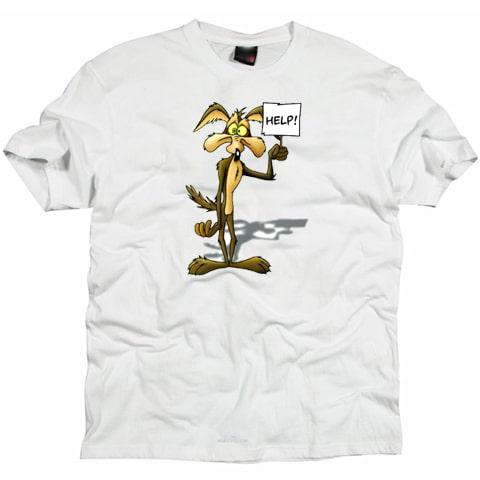 willy Coyote Cartoon T shirt