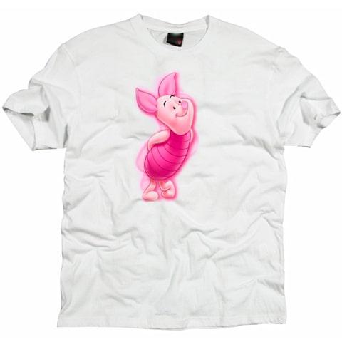 Winnie the Pooh Piglet Cartoon T shirt /