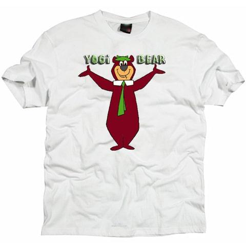 Yogi Cartoon T shirt