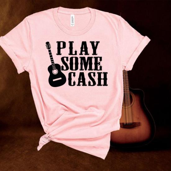 Johnny Cash Tshirt,Play Some Cash,Country Music Tshirt/