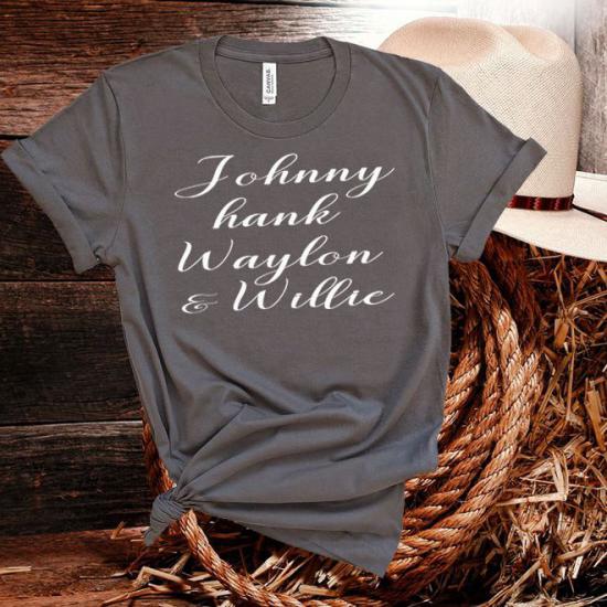 Johnny, Hank, Waylon and Willie,country music Tshirt/