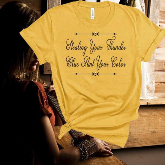 Keith Urban Blue Ain’t Your Color Country Lyrics Tshirt