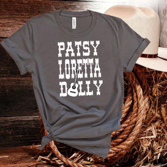Patsy,Loretta,Dolly,Country Music T Shirt/