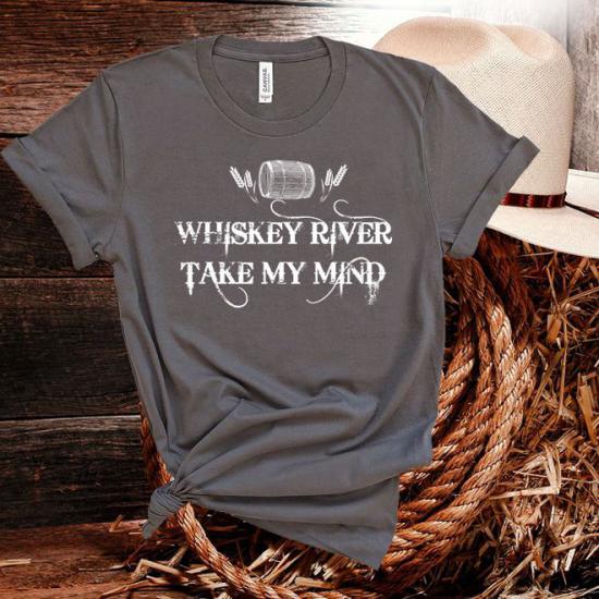 Willie Nelson Tshirt,Whiskey River Take My Mind,Country Music Tshirt