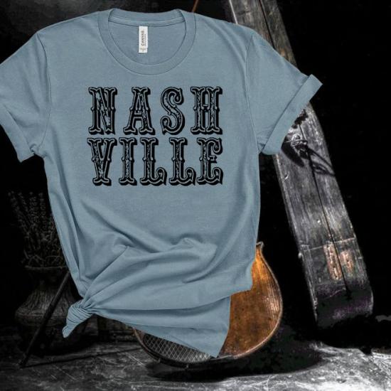 Nashville Tshirt,Country Western Shirts,Vintage Retro T-Shirts/
