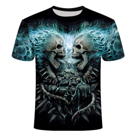 FLAMING SPINE T shirt/