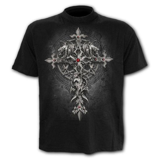Gothic Punk Cross T shirt